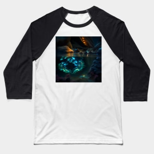 Ethereal Mystic Waters Baseball T-Shirt